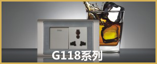 不銹鋼拉絲面板開關(guān)G118系列